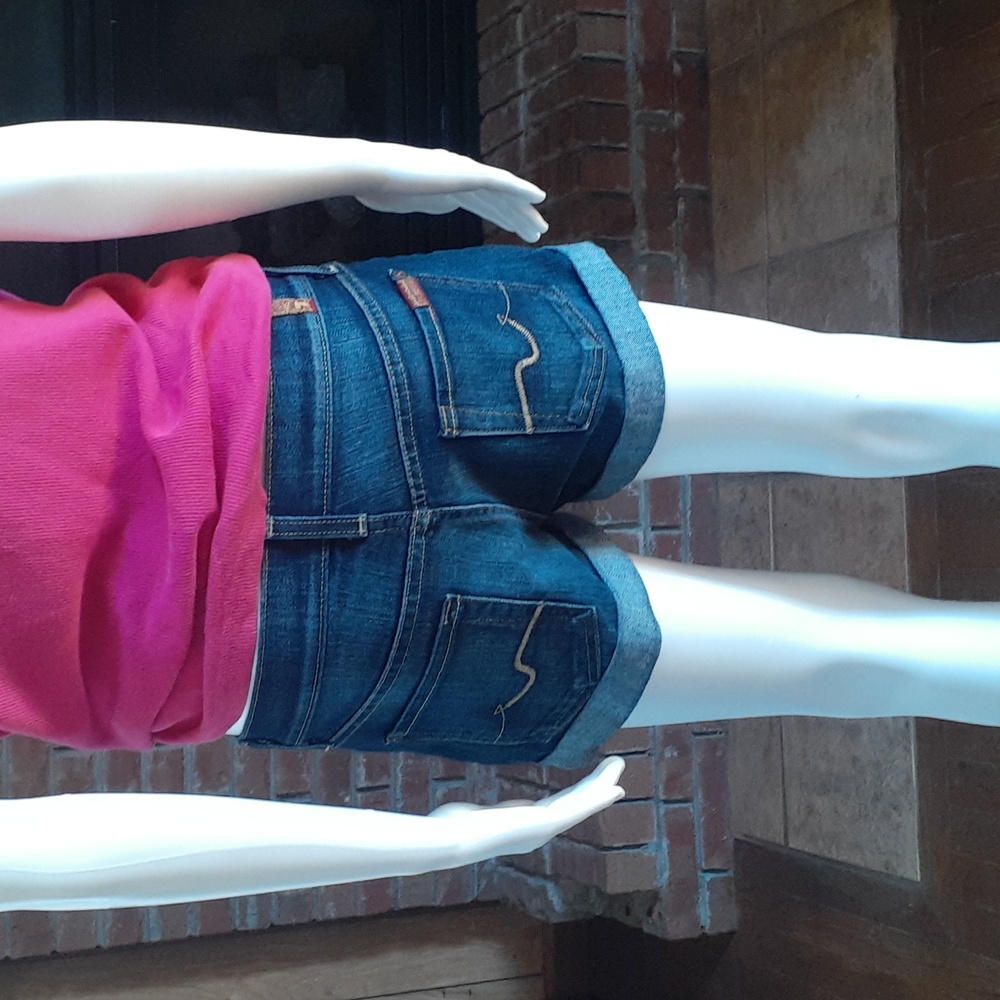 7 For All mankind Shorts (2pair ) - Picture 8 of 11